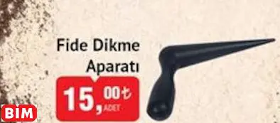 FİDE DİKME APARATI